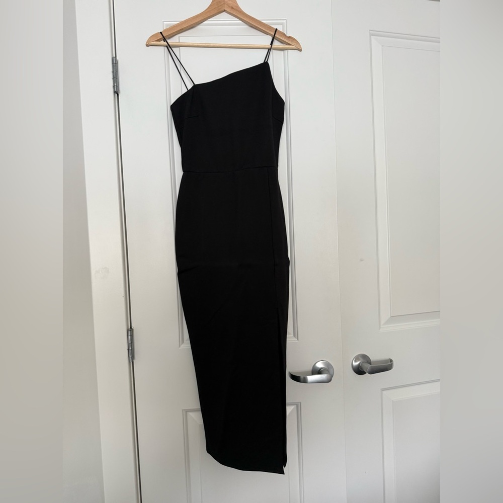 Petal and Pup black midi dress.